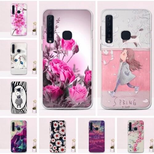 Case For Samsung A9 2018 Case Silicone Soft TPU For Samsung Galaxy A9 2018 Cover Cute Pattern For Samsung Galaxy A9 2018 Funda