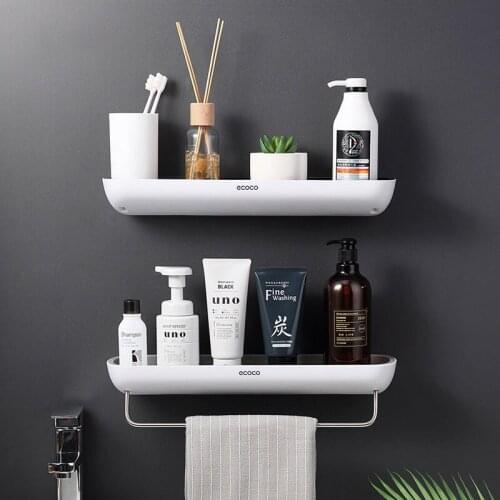 Bathroom Holder Storage Shelves Rack Shower Shelves Wall Mounted Shampoo Cosmetic Storage Basket Home Organizer Accessories
