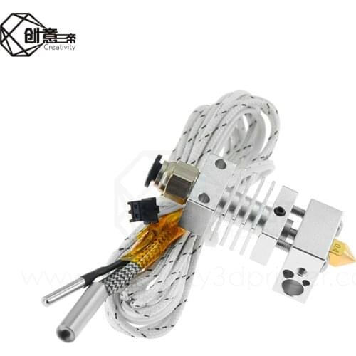 CR10 Hotend Extruder Long Distance V6 Extrusion J-head Thermal Heat Break Throat 1.75mm CR10 3D Printer Reprap Parts