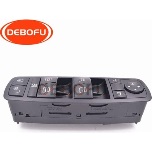 Window door contral Switch Main Button For Mercedes Benz Auto Parts W169 W245 B180 A1698206610 1698206610