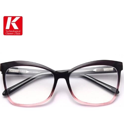 K Technological Glasses 1988 Womens Cat Eye Sunglasses
