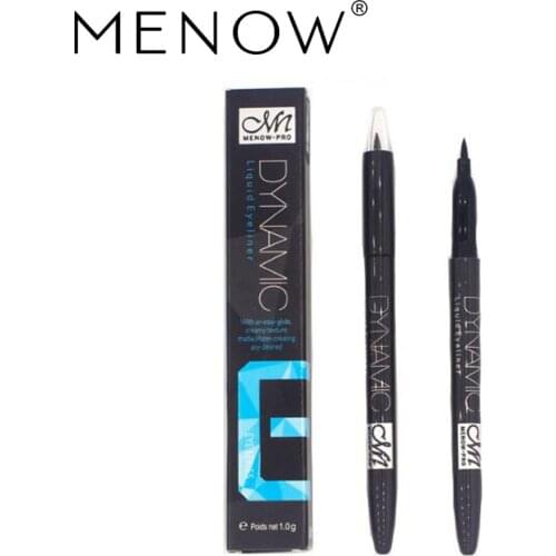 Hot Selling Menow E13007 Liquid Eyeliner Waterproof Black Eyeliner Pen Makeup Goods Cosmetic Gift for Women or Girl
