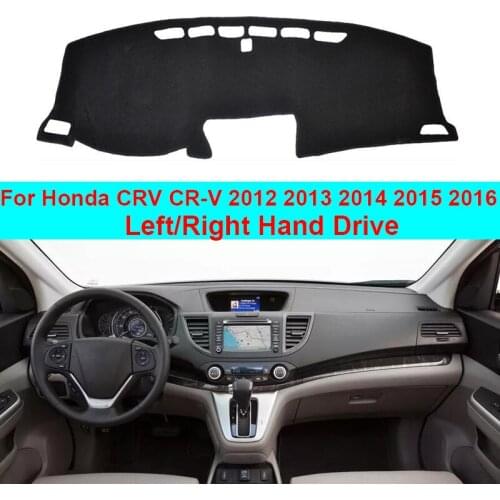 Car Inner Dashboard Cover Dash Mat Carpet Cape Cushion For Honda CRV CR-V 2012 2013 2014 2015 2016 Sun Shade LHD RHD Car Styling