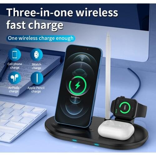 The New Multifunction Wireless Charger Desktop Stand Wireless Charging Upgrade Wireless Charger 20