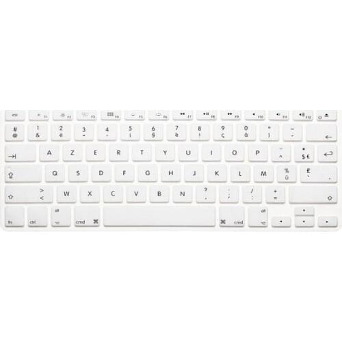 New Arrival Soft Silicone Keyboard Cover Protector for Apple Macbook Air /Pro 13 /15 /17" (US Version, French) Free Shipping