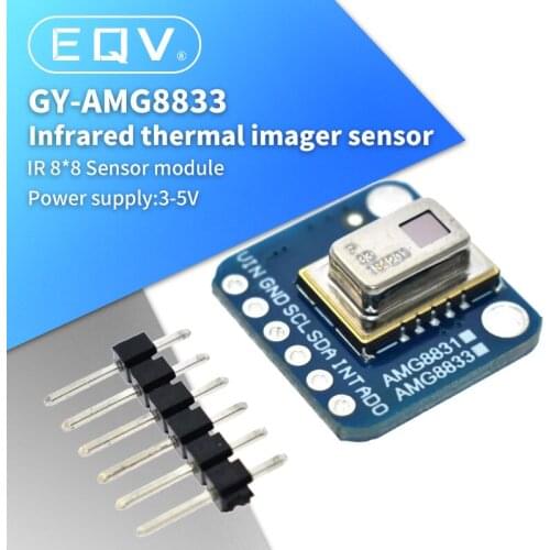 Official AMG8833 IR 8*8 Thermal Imager Array Temperature Sensor Module 8x8 Infrared Camera Sensor