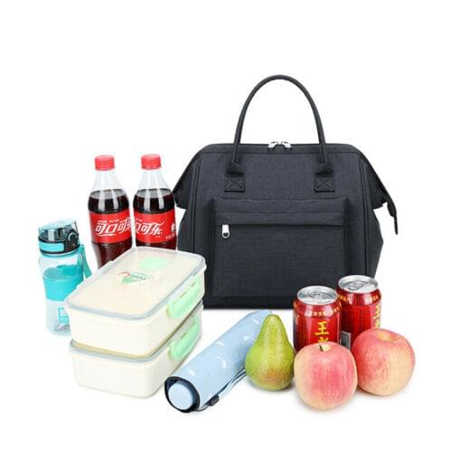 Portable Thermal Insulated Lunch Bag Picnic Lunch Box Tote for Women Men Organizer Storage Large Capacity Of Bags