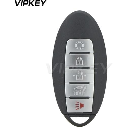 Remotekey S180144110 KR5S180144106 Smart car key 5 button 433mhz 4A chip for Nissan Rogue key 2017 2018 285E3-6FL7B