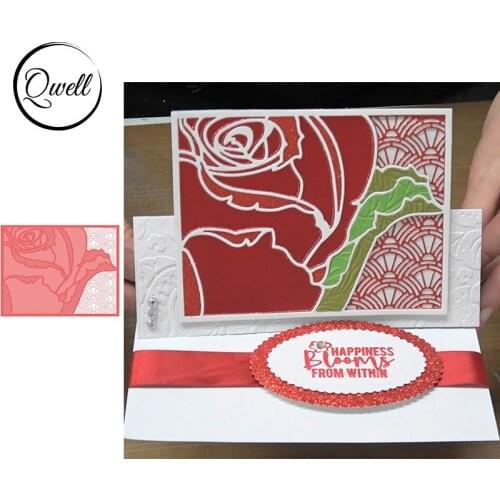 QWELL Flower Metal Cutting Dies for Scrapbooking and Card Making Paper Embossing Craft New 2020 die cuts