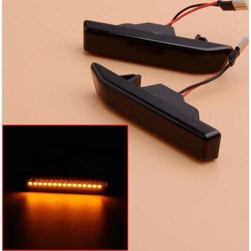 63137164492 63132492179 63137164491 63132492180 344-1405 2pcs Wing Side Indicators Repeater fit for BMW X5 E53 3 Series E36 M3