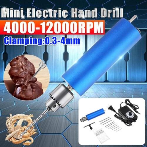 12000RPM 12V-24V mini USB Hand Drill Electric Hand Drills with DIY 385 Ball Bearing Motor JT0 Drill Chuck Small Drills