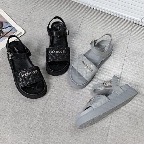 Women Sandals Fashion Open Toe Casual Shoes Woman Slippers 2021 New Summer Outdoor Non-Slip Wedges Sandals Women Platform Shoes