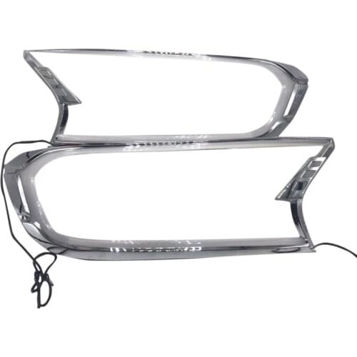 LED Dynamic Turn Signal Light Fit For FORD RANGER T6 WILDTRAK 2015 2016 2017 2018 Flowing Water Blinker Flashing Light