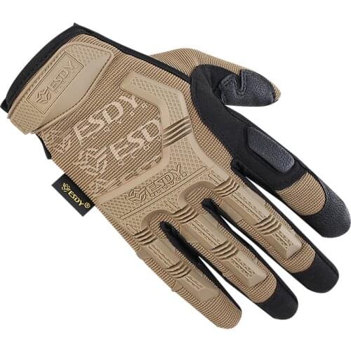 Hot Sale Tactical Gloves Cs Military Outdoors Camping Climbing Cycling Full Finger Hiking Sports Training Men Women Mittens