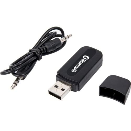 USB BluEtooth Wireless For Car Music Audio Bluetooth Receiver Adapter Aux 3.5mm For Headphone Reciever