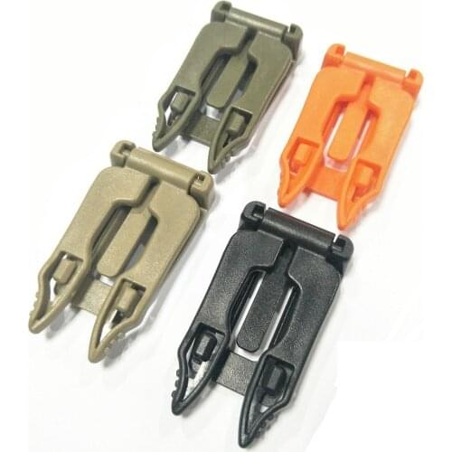 1pcs Carabiner Clip Buckles Outdoor Survival EDC Multi Tool Molle Strap Backpack Bag Webbing Connecting Buckle Clip Camping Gear