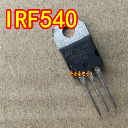 1Pcs/Lot IRF540N New Diode Field Effect Transistor TO-220