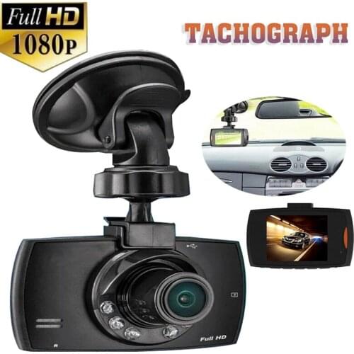 1080P Car Dash Cam Auto Truck Taxi DVR Recorder For Cycle Recording Accessories Camera Night Vision Wide Angle Driving Recorder
