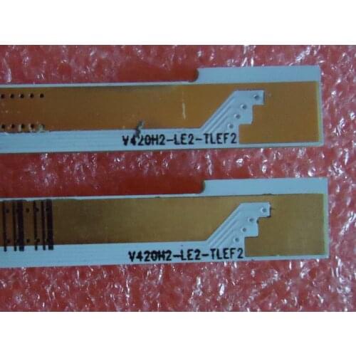 2 Pieces/lot V420H2-LE2-TREF2 V420H2-LE2-TLEF2 Article lamp 1piece=55LED 477MM Left and right=2PCS