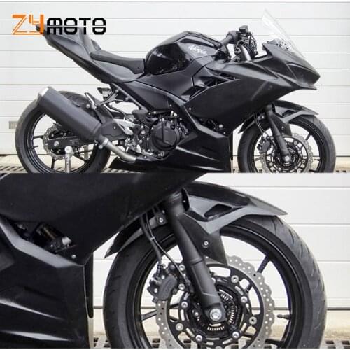 2021 Fit For KAWASAKI Ninja 400 Z400 2017 2018 2019 2020 Motorcycle ABS injetion Front Tire Fender Fairing Part Ninja400 Z 400