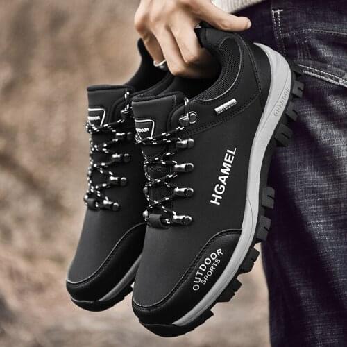 2021 Outdoor Non-slip Wear-resistant Breathable Shock Absorption Hiking Shoes Outdoor High-quality Lightweight Sports Sneakers