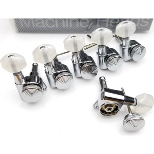 6R Chrome LOCKING Tuners JN-07 SP for Stratocaster Telecaster Strat Tele guitars