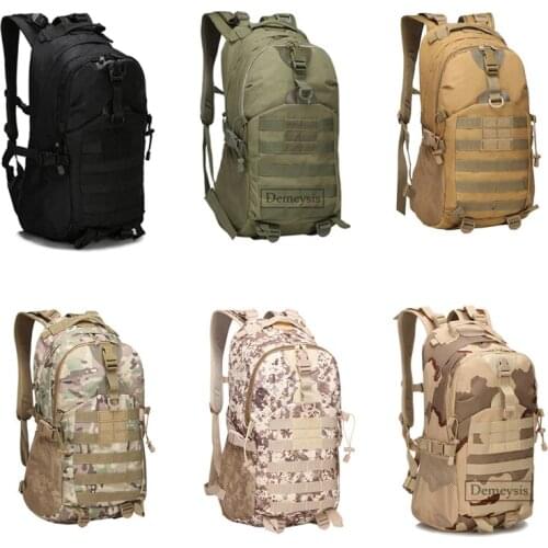 Army Tractical Backpack Molle Military Rucksacks Bags 800D Oxford Outdoor Hiking Trekking Fishing Hunting Bags Backpack