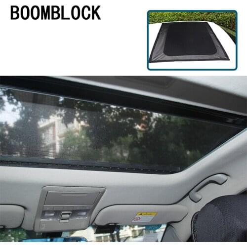 BOOMBLOCK 95*55CM Car Styling Sunroof Sun Block For Skoda Octavia A5 A7 2 Lexus Bmw F30 X5 E53 F10 E34 Lada Granta