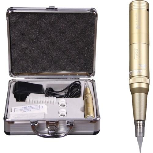 DSH Eyebrow Eyeliner Lip Tattoo Machine Complete Tattoo Kit For Permanent Makeup Gun Set