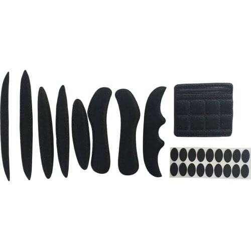Helmet Padding Kit Universal Foam Pads Set Universal Airsoft Helmet Pads For Bike Motorcycle Cycling Helmet