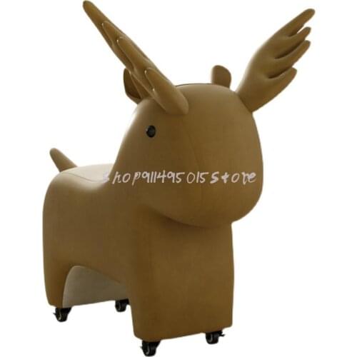 Creative Cartoon Children Big Sofa Seat Stool Decoration Animal Stool Toy Birthday Gift Technology Cloth Removable