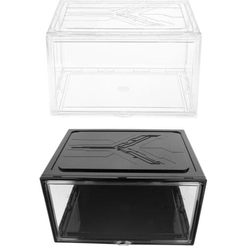 Shoe Storage Boxes Closure Containers Case 14''x 11'' X 8.7