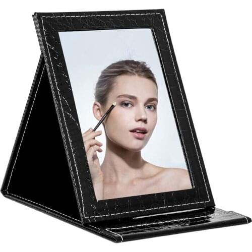 2019 high quality Fashion creative makeup platform big folding mirror hot selling goggles are cute