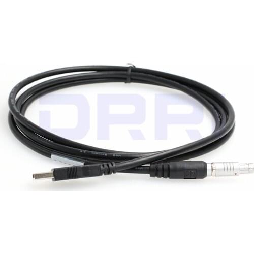 5 Pin GPS USB data cable A00304 Connect Pc for Topcon Hiper GPS