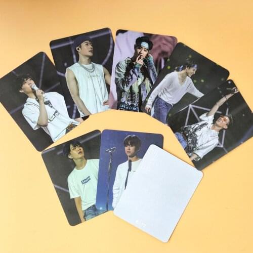 7pcs/set Kpop GOT7 Photocard KEEP SPINNING HD high quality k-POP GOT7 photo album Cards