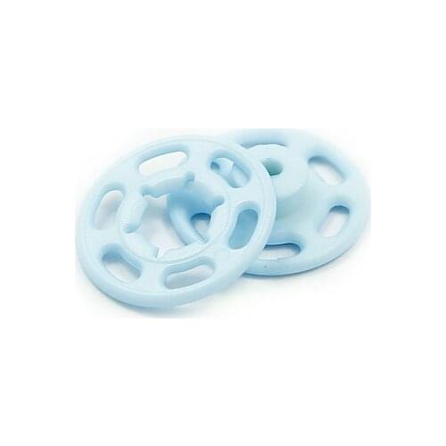 Free shipping 20pcs/lot light blue plastic snap button baby clothes button shirt button children clothes button 7.5mm-21mm