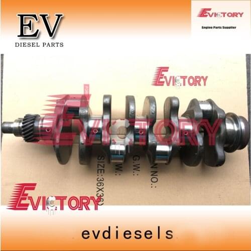 For caterpillar 287C Sikd loader 3044 crankshaft genuine standard size