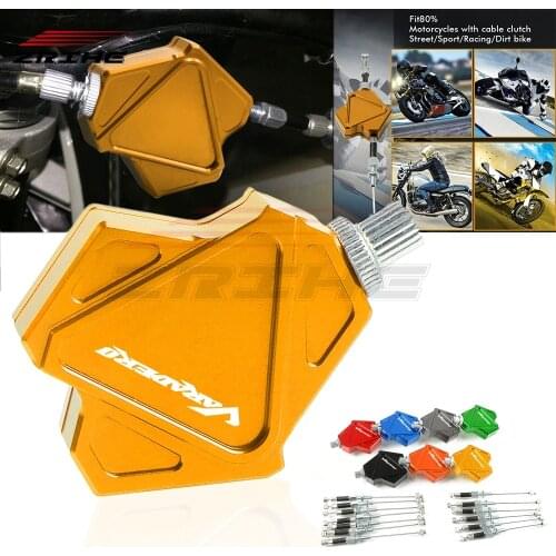 For HONDA XL1000/V/VARADERO XL 1000 V VARADERO 1999 2000-2013 Motocross Stunt Clutch Pull Cable Lever Replacement Easy System