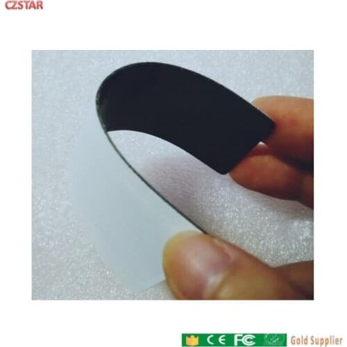Passive rfid PET label waterproof resistance metal adhesive long range uhf rfid tag on metal for warehouse shelf container