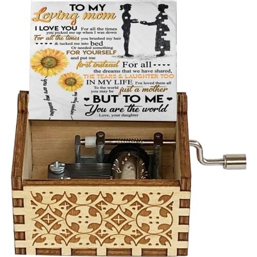 Halloween Wooden Music Box, Christmas Dream Handmade Wooden Music Box gift, Children/Girlfriend/lady/Daughter