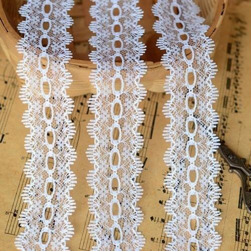Hot-sale Lace accessories The white eyelash lace edge H3301