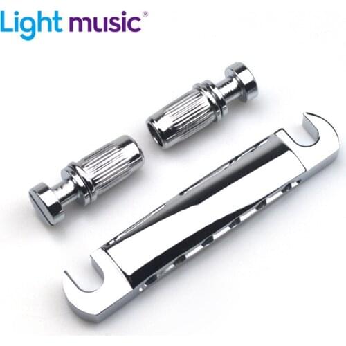 Tune-O-Matic Bridge for 6 String Saddle LP Electric Guitar Gold Color Guitar Bridge Guitar Accessories