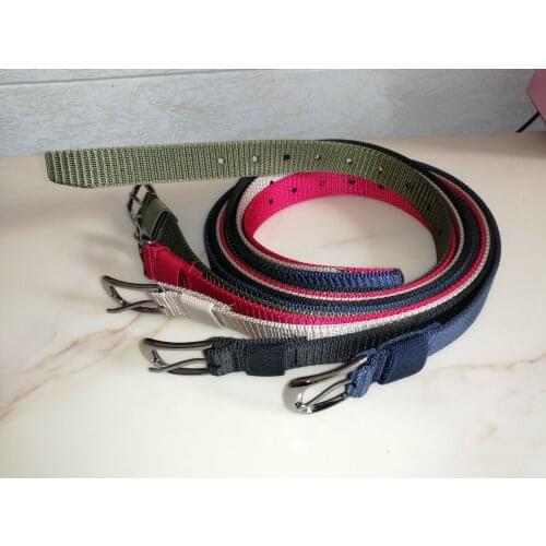 Nylon Belt Atmospheric Eyeliner Pin Buckle Belt Youth Leisure and Solid All Kinds of Tactical Belt Customization for Men Women