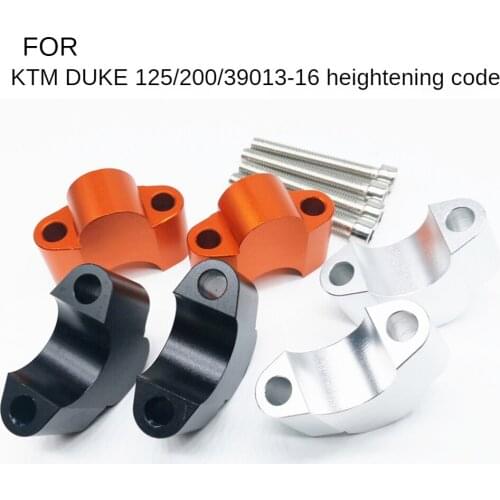 Suitable for KTM Duke125/200/390 13-16 Years Handlebar Faucet with High Pressure Code to Improve Sitting Posture Code