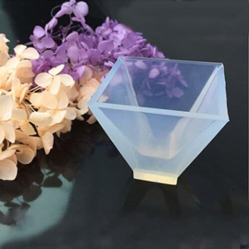 1 PCS Translucent Silicone Mold DIY Jewelry Making Tool Moulds UV Epoxy Resin Decorative Craft
