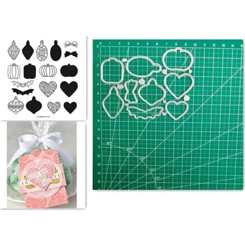 Clear Stamps and Metal Cutting Dies Stencil For DIY Scrapbooking Dies Embossing Paper Card Making New TAG Cut Dies For 2021