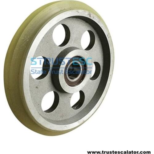 OD160mm W30mm 6203 STRUSTESC Elevator High Speed Guide Shoe Roller 160*30*6203 160x30x6203