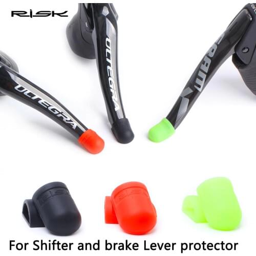 1 pair RISK Road Bike Shifter Lever Case Cover brake lever Silicone Protective Cover