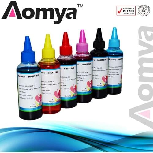 6 Colors T0851N 85N Dye Ink Refill Ink Kits 100ml For Epson Stylus Stylus T60 Stylus Photo 1390 Inkjet Printer Ink Refill T0851
