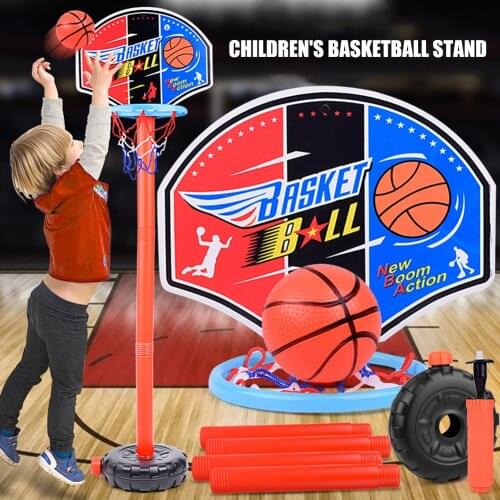 Basketball Stands Toys Set Adjustable Kids Boy Basketball Hoop Board Random Indoor Outdoor Parent-Chil Games
